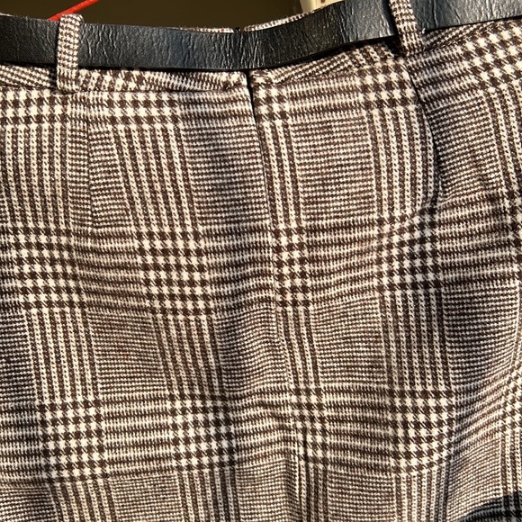 A Line Tweed Woolen Skirt - Picture 3 of 6